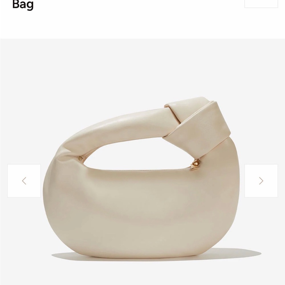 Melie Bianco Cream Hand Bag